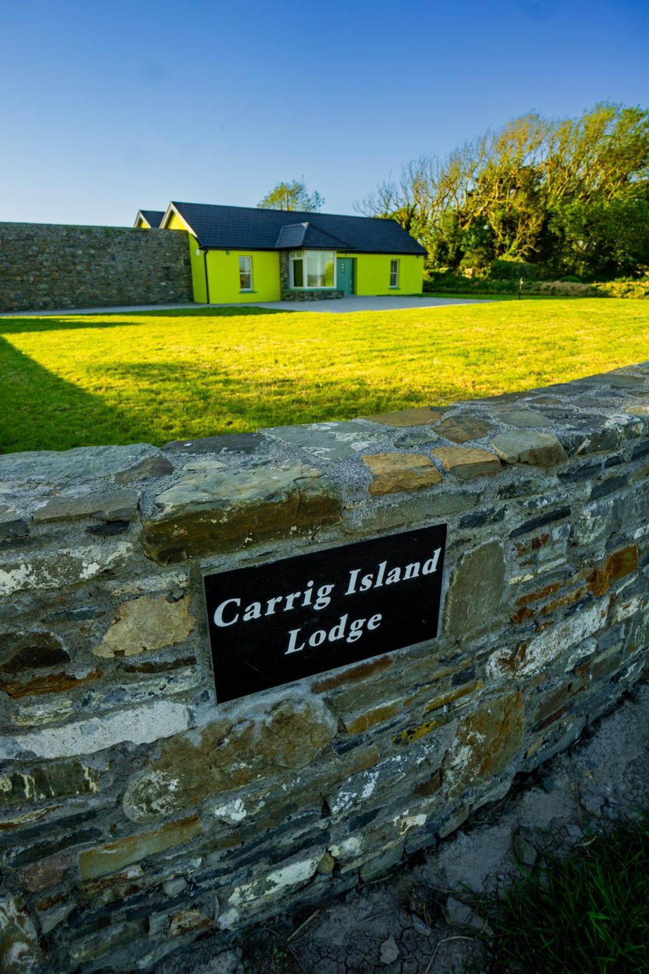 Carrig Island Lodge Ballylongford Bagian luar foto