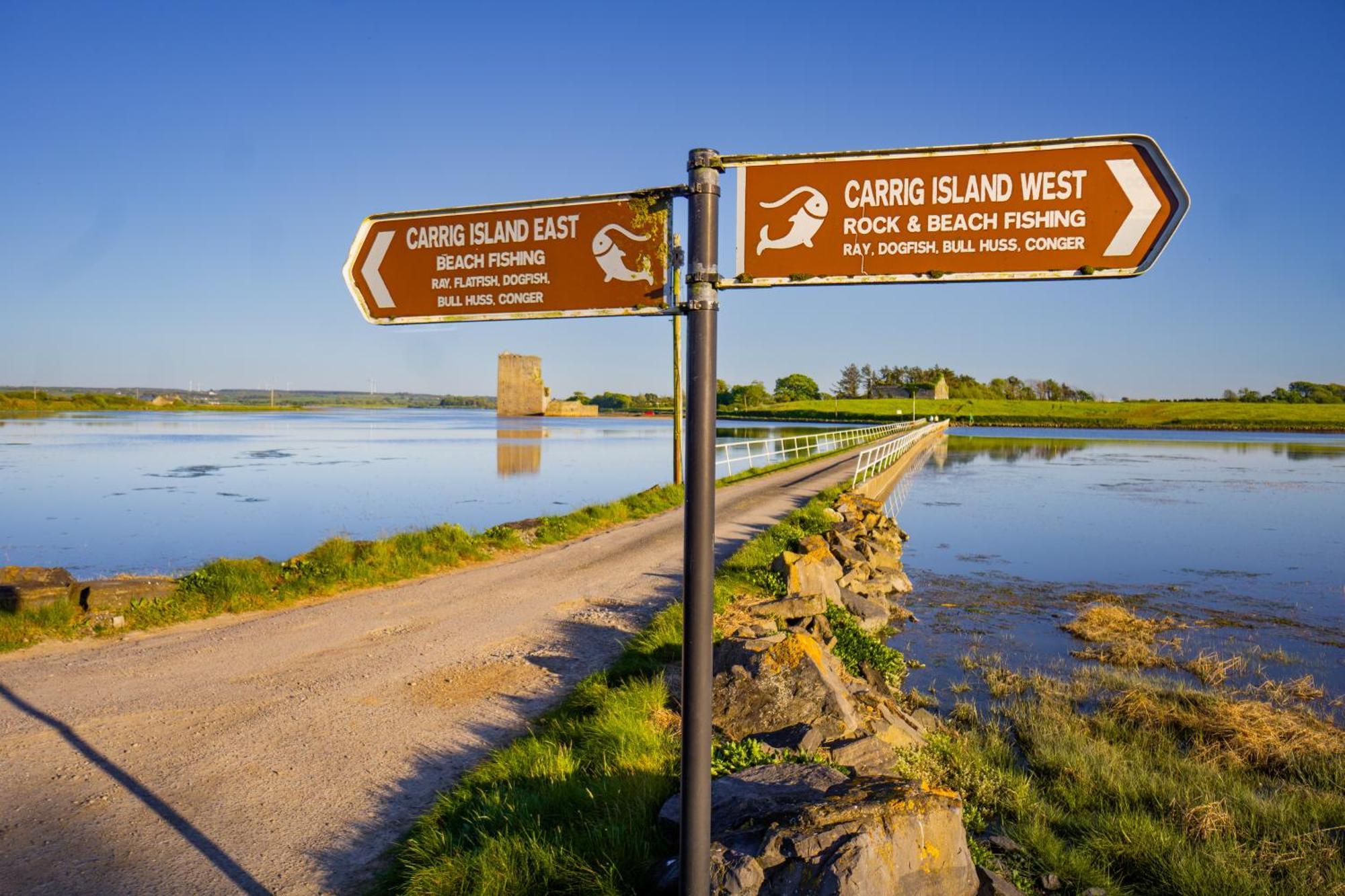Carrig Island Lodge Ballylongford Bagian luar foto